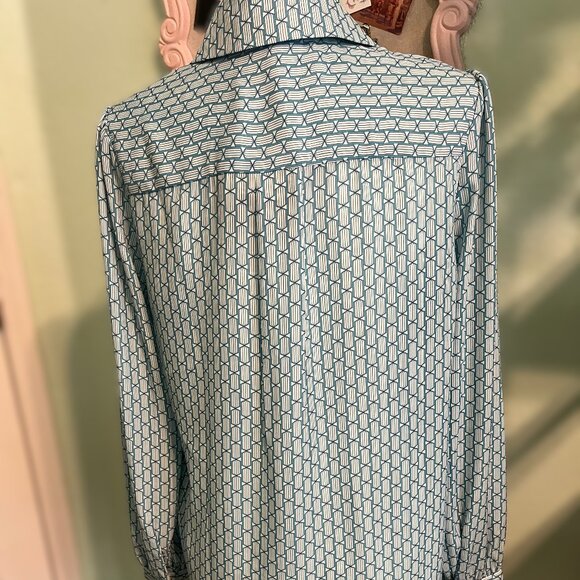 NWT Bohme Button Up Blouse, Size M - Picture 4 of 7